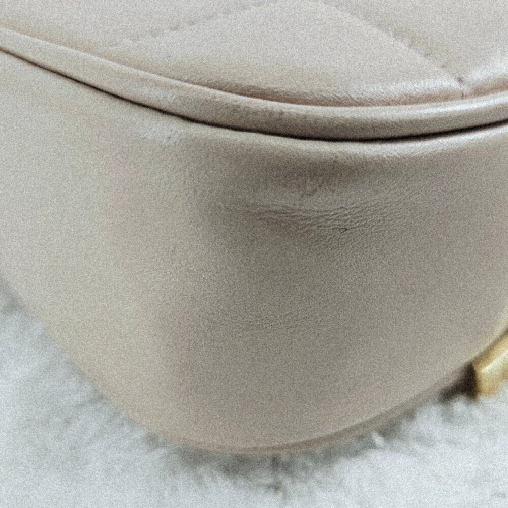 MICHAEL KORS Pale Blush Smooth Leather Jet Set Double Zip Small Camera Bag - Picture 10 of 16